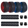 2 Sets 2 Colors Adhesive PU Leather Non-slip Bike Handlebar Tapes FIND-GO0001-21-1