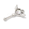 Rack Plating Alloy Pendants FIND-I039-009P-01-2