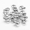 304 Stainless Steel Lobster Claw Clasps STAS-F125-10x6mm-P-1