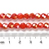 Opaque Glass Beads Stands EGLA-A035-P6mm-B03-4
