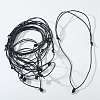10Pcs Cowhide Leather Cord Necklace Making NJEW-TAC0043-1