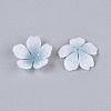 Flower Acrylic Bead Caps SACR-T017-51E-2