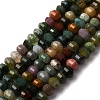 Natural Indian Agate Beads Strands G-P587-D07-01-2