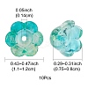 Transparent Glass Beads LAMP-FS0001-09A-5