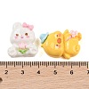 Cartoon Animal Theme Opaque Resin Decoden Cabochons CRES-M033-02-3