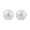 UV Plating Rainbow Iridescent Two Tone Acrylic Beads LS-PACR-C009-04A-2