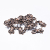 Tibetan Style Pendant Rhinestone Settings LS-TIBE-R184-R-FF-1