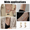 36Pcs 18 Style Alloy Enamel Pendants ENAM-CA0001-37-5