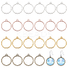 80Pcs 4 Colors Zinc Alloy Pendants FIND-CA0008-82-1