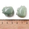 Natural Green Aventurine Carved Figurines DJEW-L023-C02-3