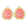 Alloy Enamel Pendants AL-CBA1DF6-02F-1