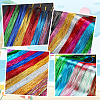 12Pcs 12 Colors Laser PET Hair Wig OHAR-SP0001-05B-7