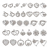 32PCS 16 Style Alloy Rhinestone Pendants ALRI-TA0001-16-3