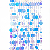 20Pcs PVC Sequin Round Beaded Curtain AJEW-CN0006-55D-1