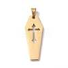 304 Stainless Steel Pendants LS-STAS-E190-03G-1