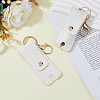 PU Leather Lipstick Holder Keychains AJEW-WH0270-203A-5