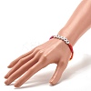 Word BEST Stretch Bracelets BJEW-JB07524-05-3