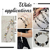 80G 2 Styles DIY Acrylic Beads & Pendants Mobile Phone Wrist Strap Making Finding Kit MACR-GO0001-07-7
