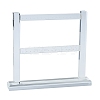 Organic Glass Earring Stands Displays LS-EDIS-E008-01-3