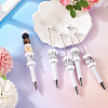 Flower Plastic Ballpoint Pen BT-TAC0045-002E-8