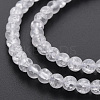 Crackle Glass Beads Strands GLAA-S192-D-006A-3