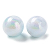 Two Tone Opaque Acrylic Beads SACR-P024-01A-W09-2