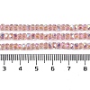 Electroplate Glass Beads Strands X-GLAA-Q105-03B-4