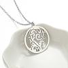 304 Stainless Steel Hollow Pendant Necklaces FS-WGE7531-04-1