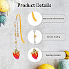 Alloy Hook Bookmark AJEW-GO00032-5