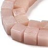 Natural Pink Opal Beads Strands G-G002-A04-4