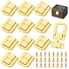 12 Bags Alloy Purse Locks FIND-NB0006-42G-1
