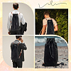 Flocking Fibre Drawstring Backpacks with PU Leather Straps and Alloy Clasps ABAG-WH20019-02C-4