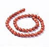 Natural Wood Beads Strands WOOD-F008-01-A-2