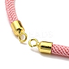 Nylon Cords Bracelet Makings Fit for Connector Charms AJEW-P116-02G-09-2