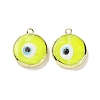 Handmade Lampwork Pendants LAMP-P057-03G-01-1