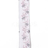Christmas Theme Polyester Imitation Linen Wrapping Ribbon SRIB-P020-01B-6