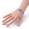 Big Evil Eye Braided Bead Bracelet BJEW-JB07109-05-3