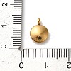 304 Stainless Steel Black Enamel Charms STAS-R009-02G-02-3