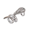 Brass Micro Pave Cubic Zirconia Pendants KK-P289-09P-2