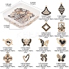 24Pcs 12 Styles Alloy Enamel Pendants ALRI-FS0001-05-4