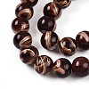 Baking Paint Glass Beads Strands DGLA-N010-10mm-08-3
