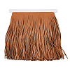 2M PU Imitation Leather Tassel Lace Trims SRIB-FH0001-05-1