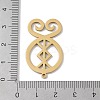 304 Stainless Steel Pendants STAS-B062-09G-3