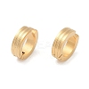 Ion Plating(IP) 304 Stainless Steel Clip-on Earrings EJEW-M001-11G-1