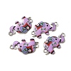 Zinc Alloy Connector Charms LS-FIND-WH0108-91B-1