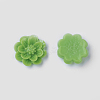 Mixed Resin Flower Cabochons X-CRES-B3259-M-2