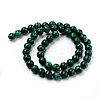 Synthetic Malachite Bead Strands G-Q462-57-4mm-3