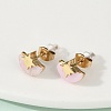 304 Stainless Steel Stud Earrings EJEW-Z089-37C-G-1