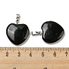 Natural Obsidian Pendants G-G956-B77-FF-3