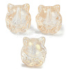 Transparent Spray Paint Glass Beads LS-X1-GLAA-H035-01C-1